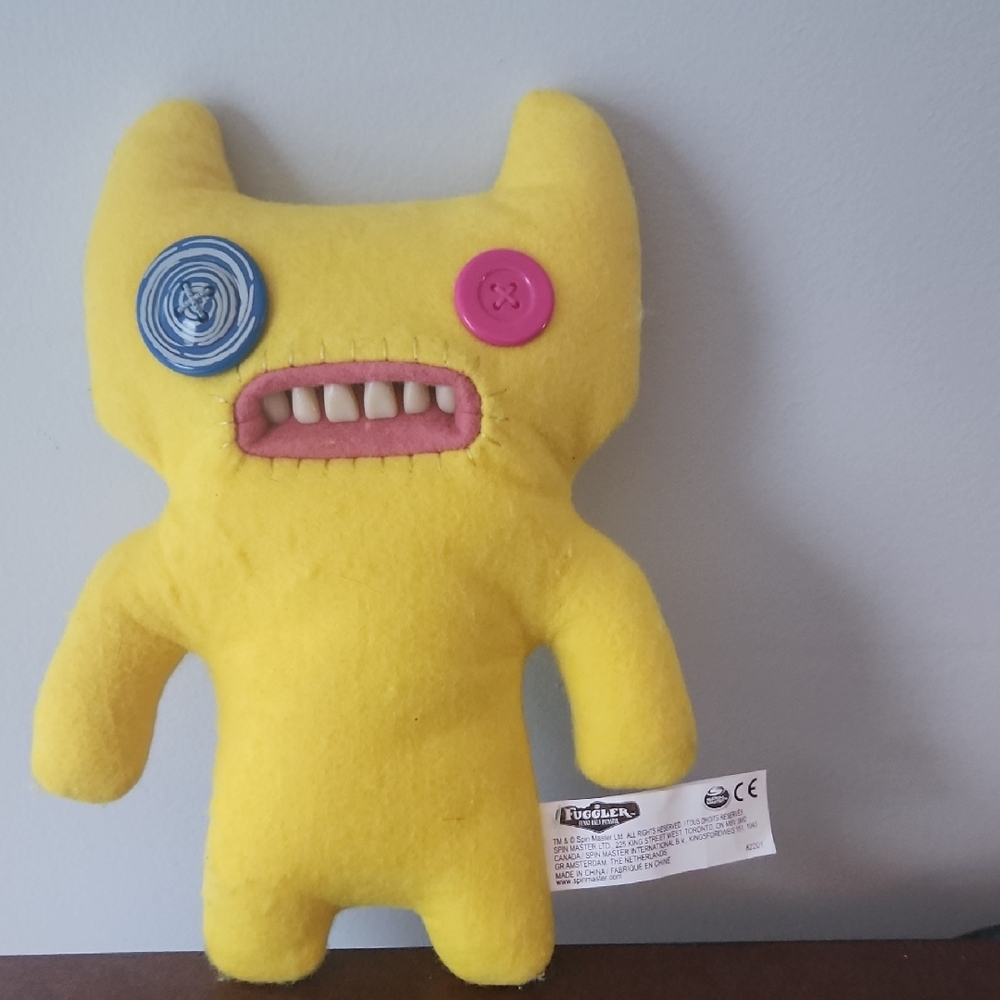 Yellow Plush Monster Toy by